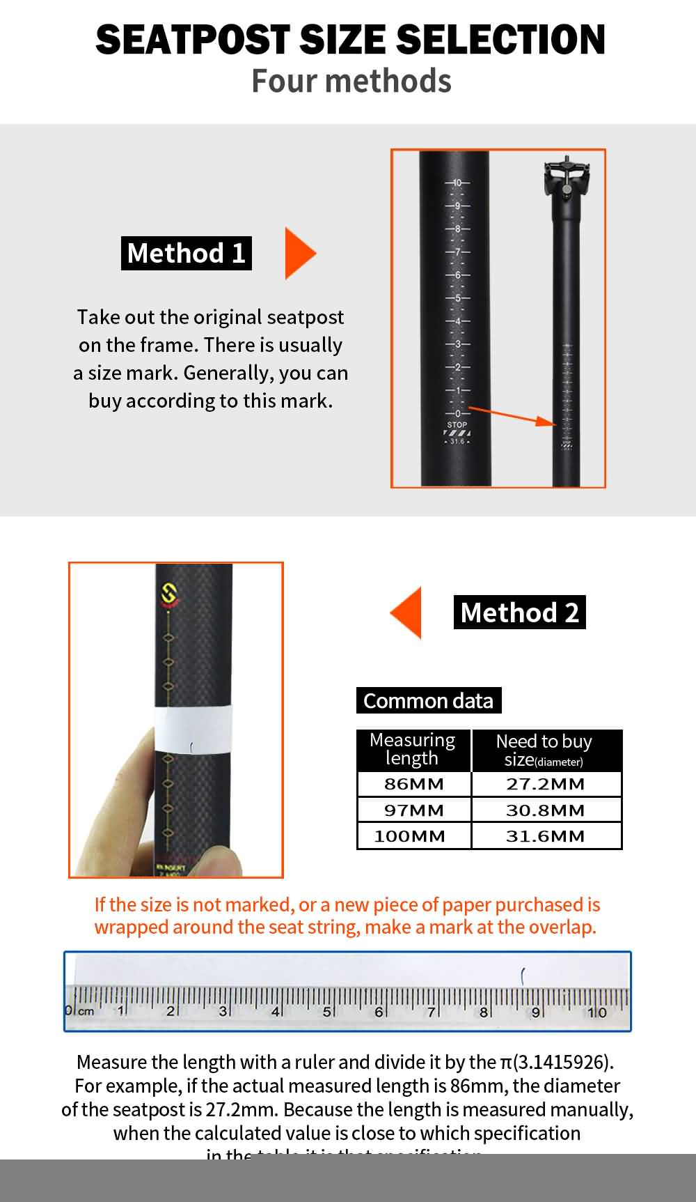 kilo tt seatpost size