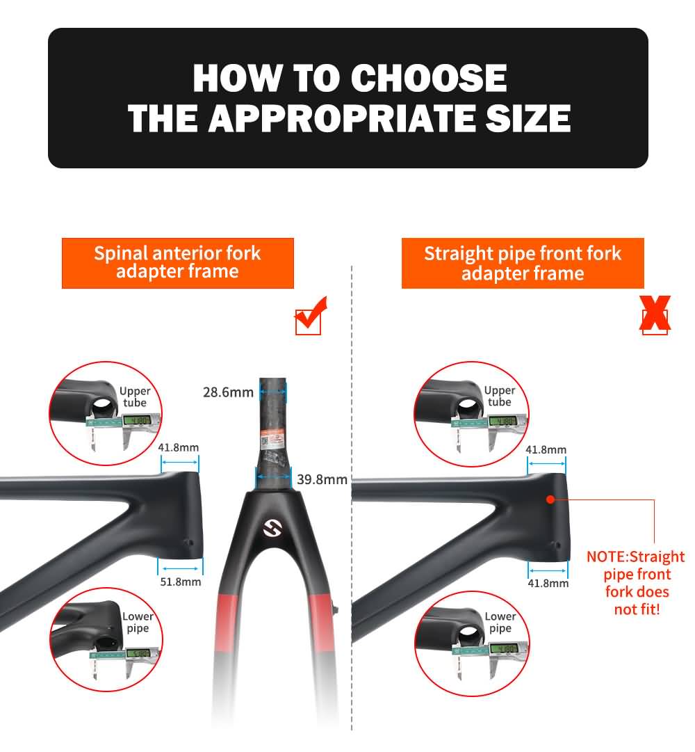 Buy TOSEEK Mountain Bike Full Carbon Fiber Forks MTB Bicycle Tapered Fork Online!