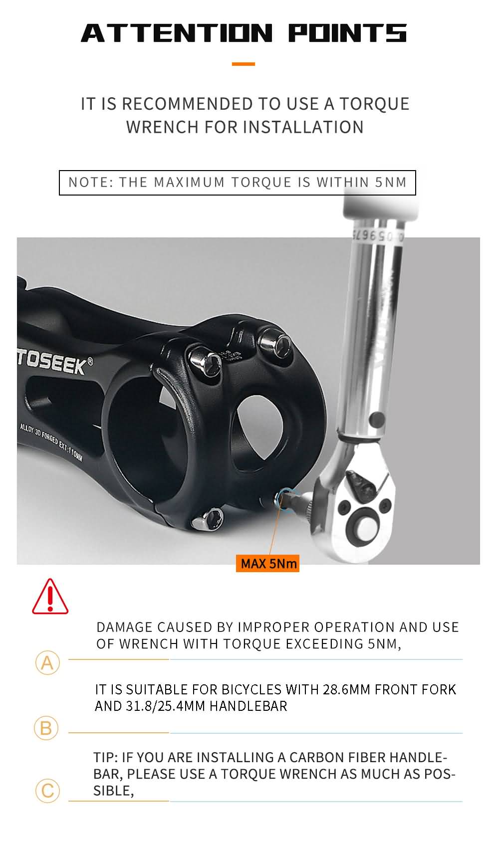 Buy Bicycle Handlebar Stem Adjustable45 To 90 Degree Length 80/100/130mm Handlebar Online!