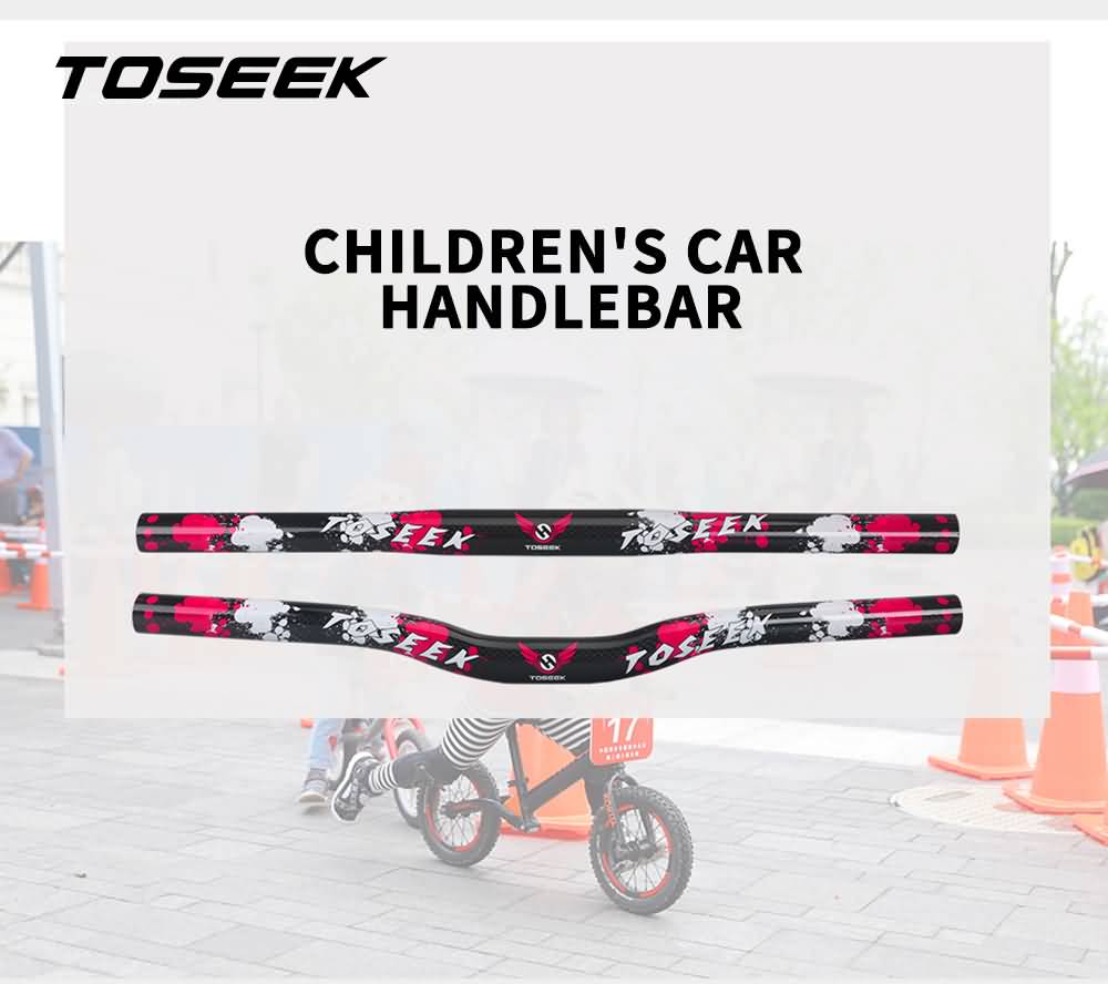 Buy TOSEEK Full Carbon Handlebar 25.4mm Balance Slide Scooter Push Bike