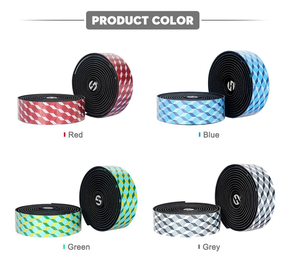 OG-EVKIN Road Bike Handlebar Tape Drop Bar Tape Polyurethane/EVA  Anti-Vibratio Cycling Bicycle Bike Accessories With 2 Bar Plug - AliExpress